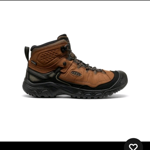 Keen Men’s Targhee IV Waterproof Hiking Boot - Bison Black - Picture 3 of 7